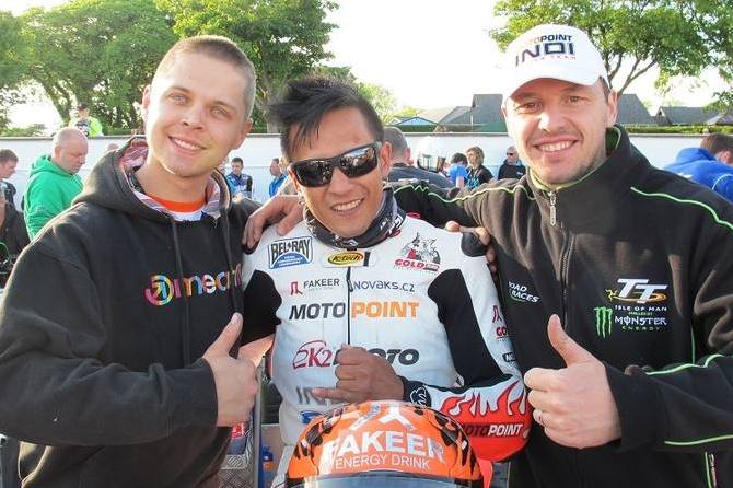 Indi má za sebou na Tourist Trophy prvé tréningy