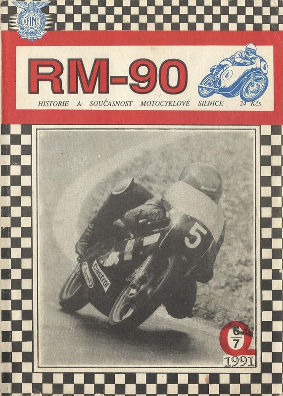 Jedno z prvých čísel časopisu Retro Moto 90 z roku 1991. K neuvereniu je, že na snímke je Petr Zářecký, áno presne ten, ktorý tento rok v septembri zvíťazil na Slovakia Ringu...