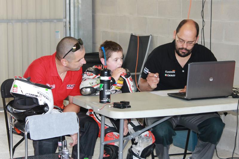 Michal Búlik testoval motocykel šampionátu CEV