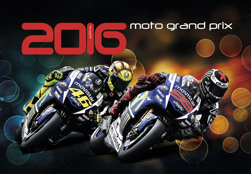 Nástenný kalendár MotoGP 2016