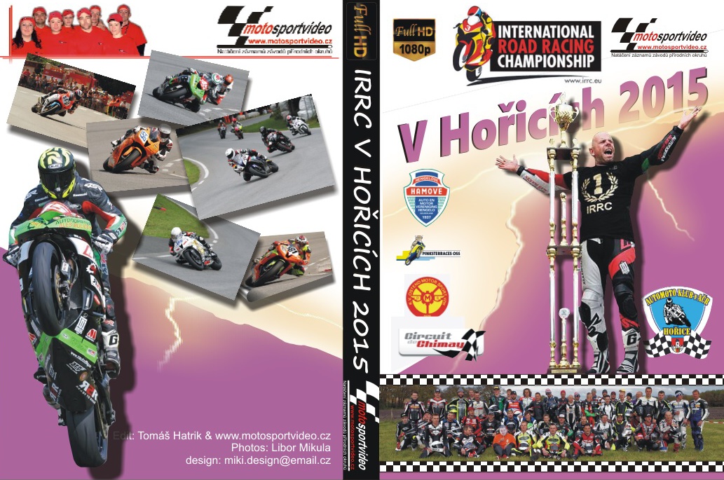 DVD: IRRC Hořice 2015