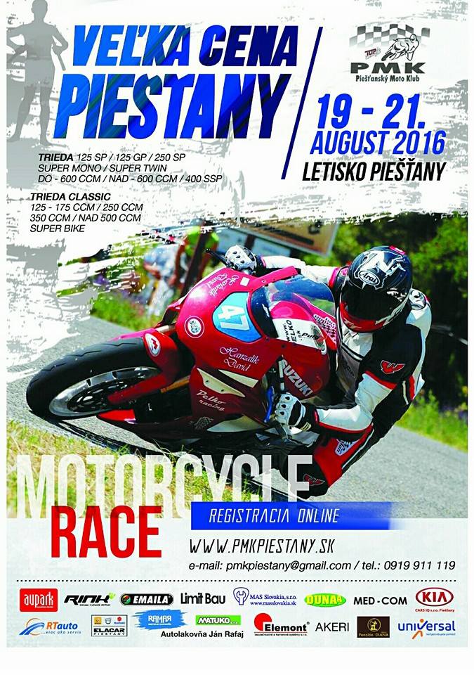 Veľká cena  Piešťan – výsledky a live timing