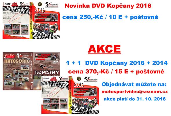 Nové 2DVD: Kopčany 2016 plus akcia!