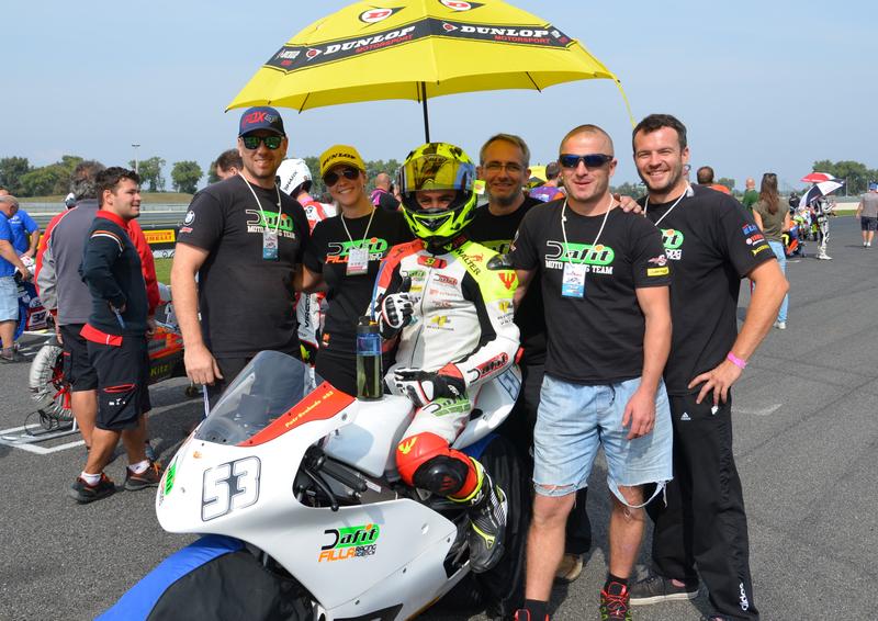 Petr Svoboda z Dafitmotoracing týmu okusí Red Bull MotoGP Rookies Cup