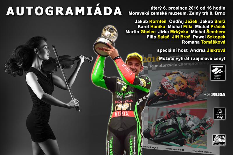 Pozvánka na autogramiádu do Brna