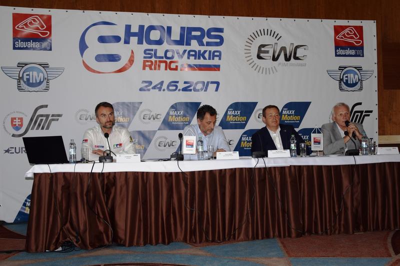 Tlačová konferencia k podujatiu FIM EWC