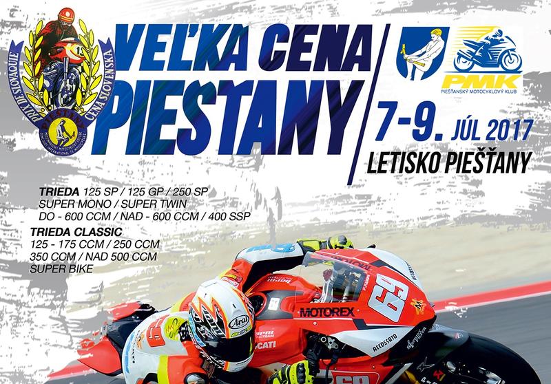 Veľká cena Piešťan 2017 – live timing a výsledky