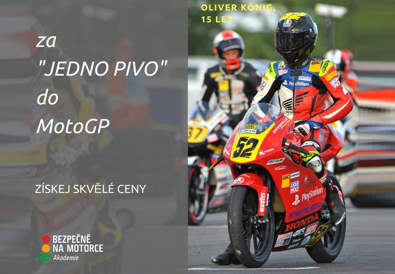 Věnuj *1 pivo* budoucímu mistru MotoGP!