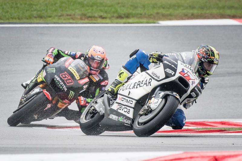 Karel Abraham v Sepangu havaroval