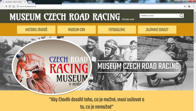 Projekt Museum Czech Road Racing zahájen