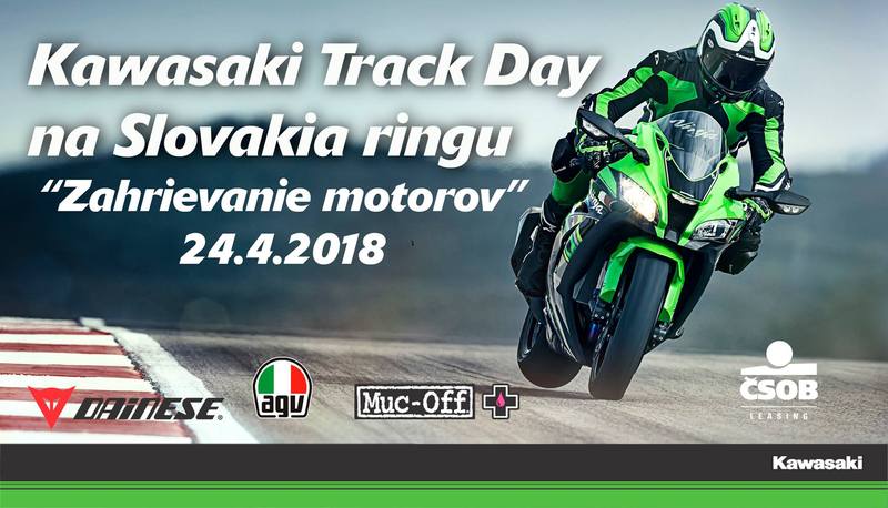 „Zahrievanie motorov“ na Kawasaki Track Day 2018
