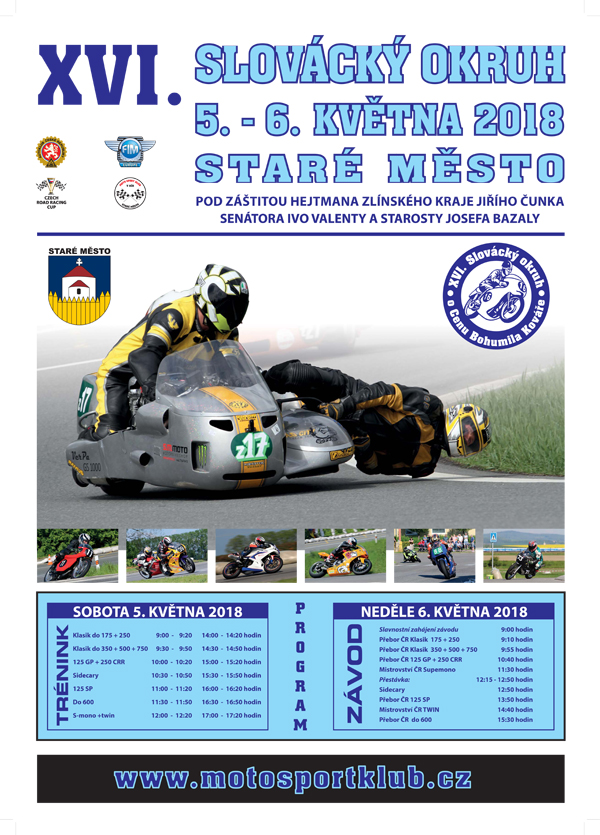 Slovácky okruh 2018: live timing a výsledky
