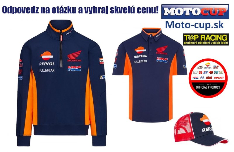 Súťaž! Vyhraj mikinu tímu Repsol Honda od spoločnosti TOP RACING!