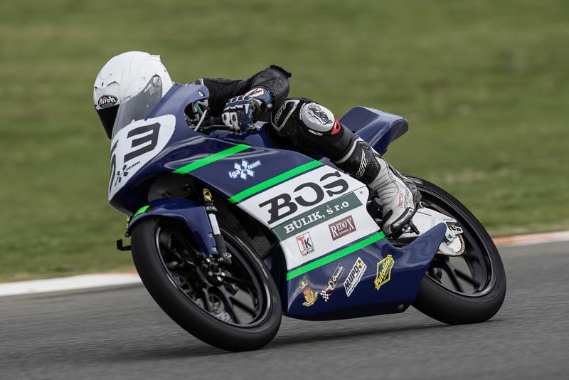 Michal Búlik na pretekoch European Talent Cup vo Valencii