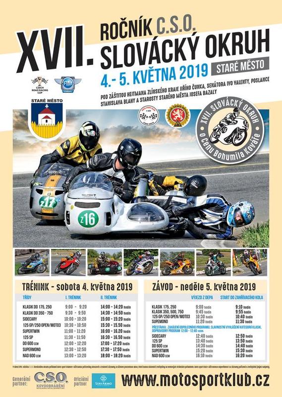Slovácky okruh 2019 – live timing a výsledky