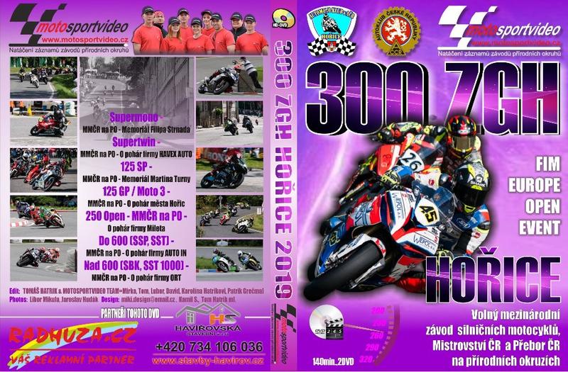 2DVD 300 ZGH Hořice 2019 od Motosportvidea