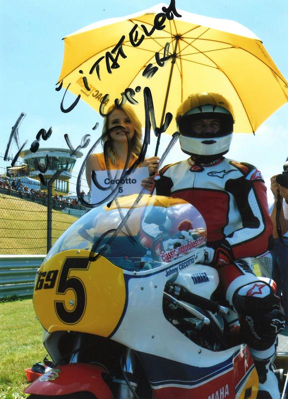 Pozdrav čitateľom portálu Moto-cup.sk: Johnny Cecotto