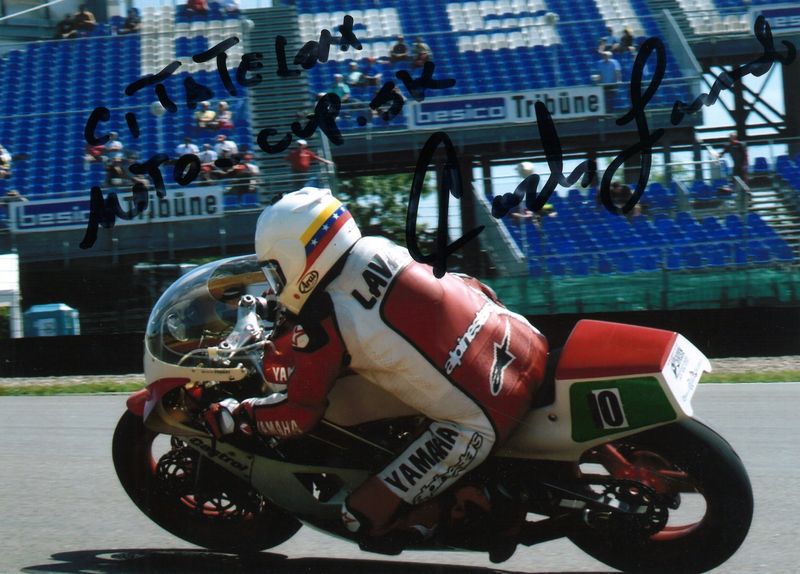 Pozdrav čitateľom portálu Moto-cup.sk: Carlos Lavado