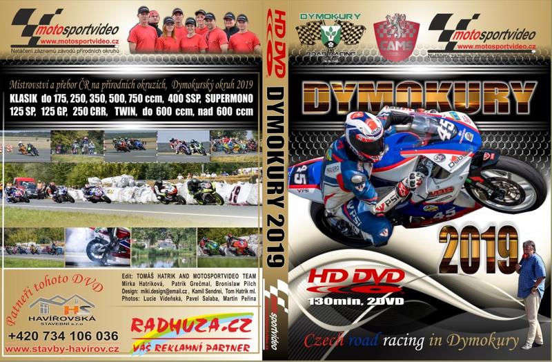 2DVD Dymokury 2019 od Motosportvidea