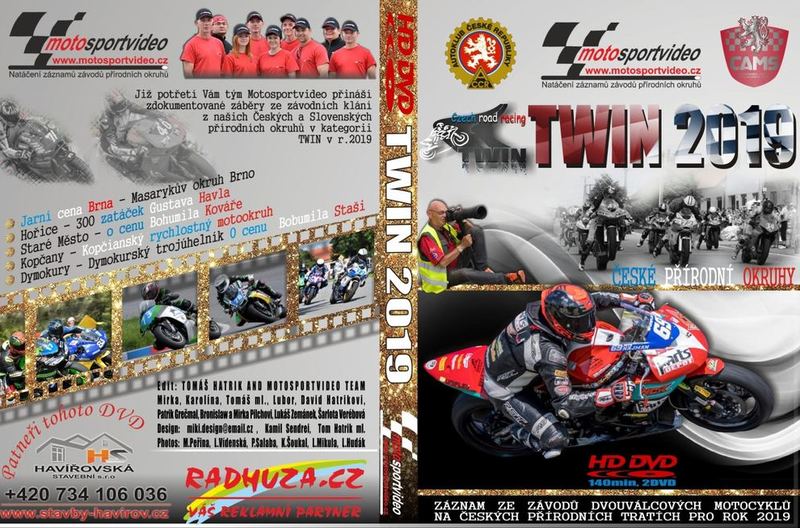 2DVD Twin 2019 od Motosportvidea