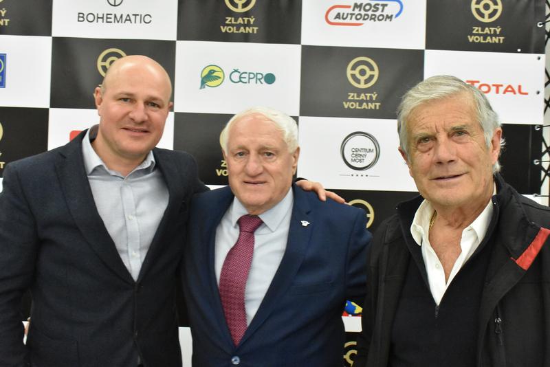 Hostem galavečera Zlatého volantu byl i Giacomo Agostini