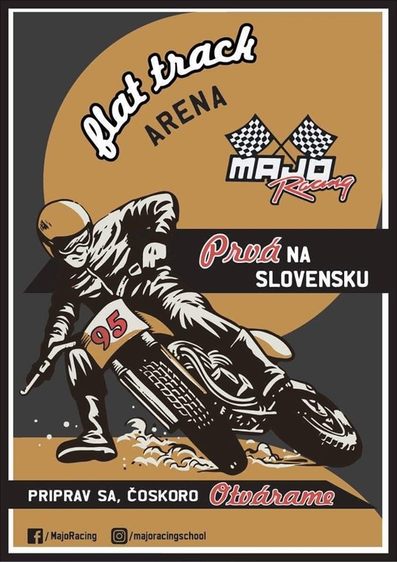 Pri Gabčíkove vzniká prvá Flat Track Arena na Slovensku