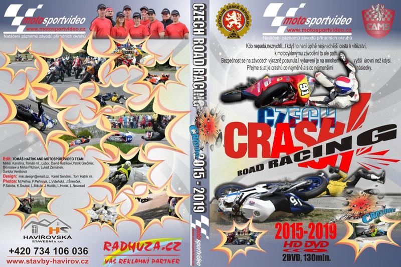 2DVD Crash Czech Road Racing 2015 – 2019