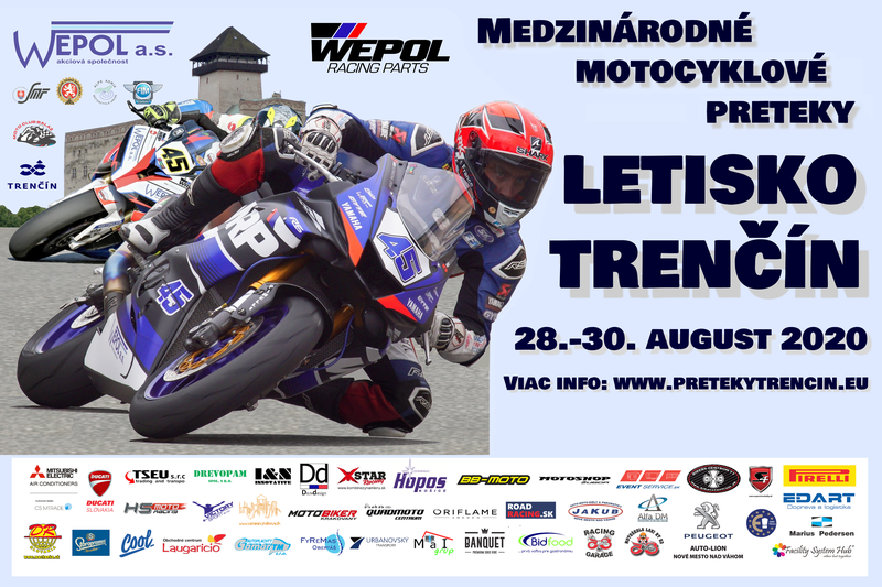 Cez víkend sa na letisku v Trenčíne konajú medzinárodné motocyklové preteky