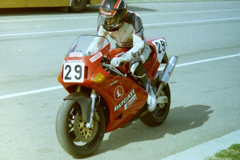 Na Ducati u nás prvý raz štartoval Miro Kacko