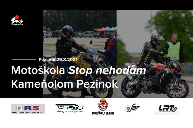 Motokurz „STOP NEHODÁM“ s Lakim Slobodom