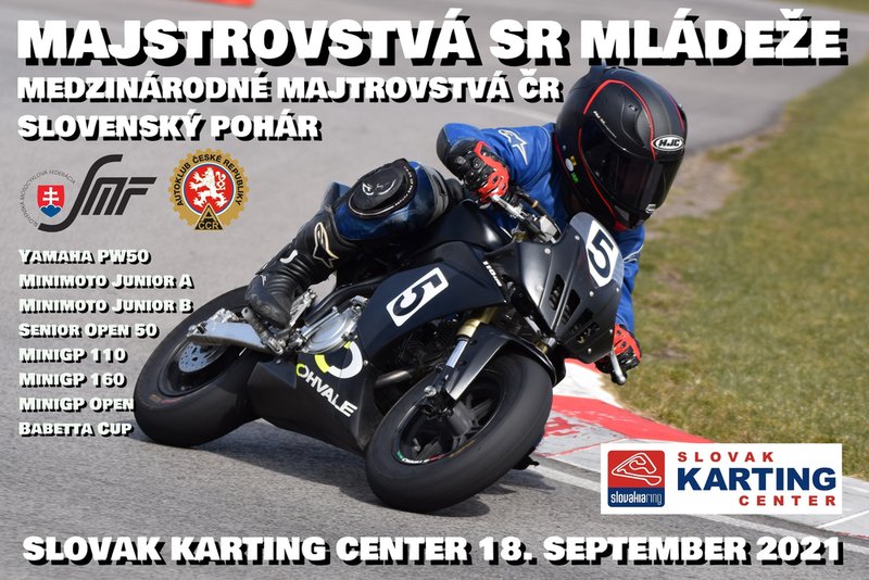 MSR mládeže a MMČR Miniracing Slovakia Ring online