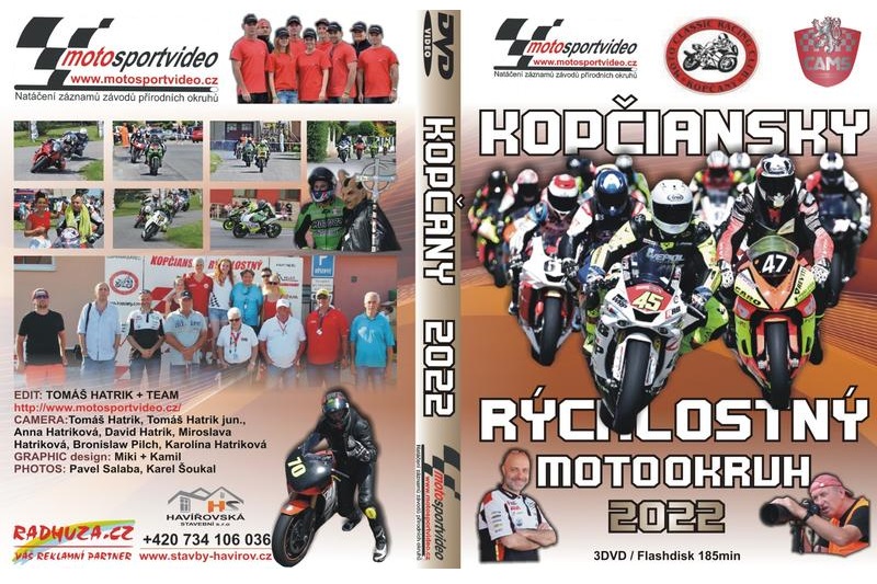 3DVD / Flashdisk Kopčany 2022 od Motosportvideo.cz