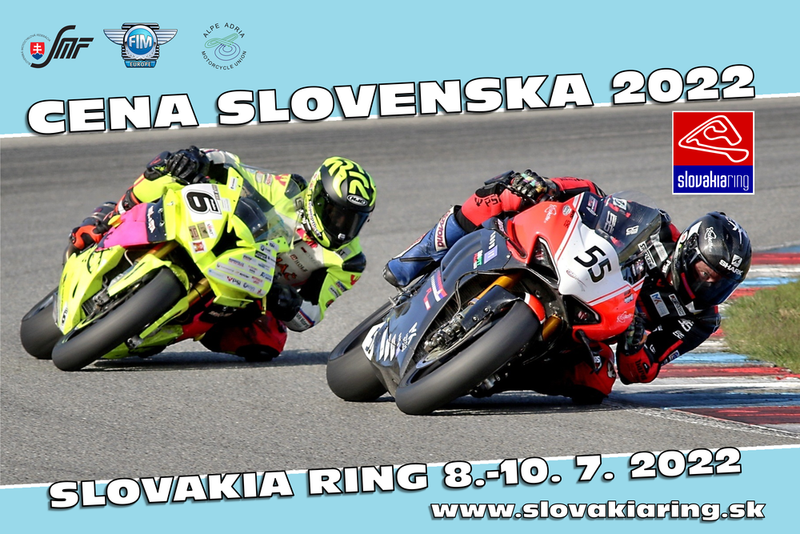 Motocyklová Cena Slovenska na Slovakia Ringu už cez víkend