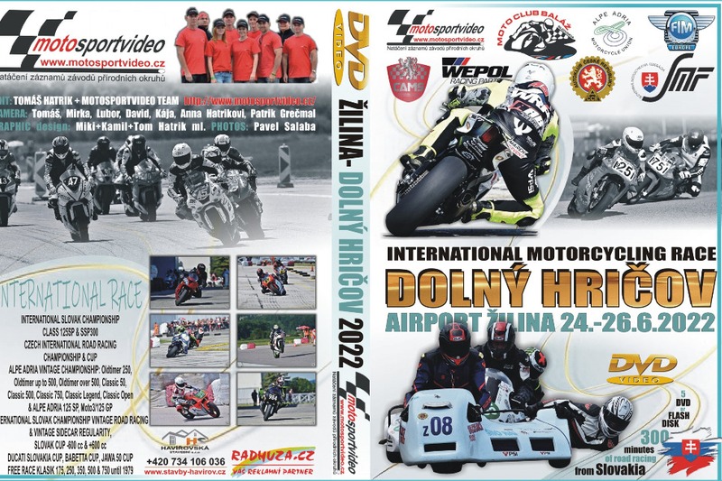 5DVD / Flashdisk Žilina – Dolný Hričov 2022 od Motosportvidea