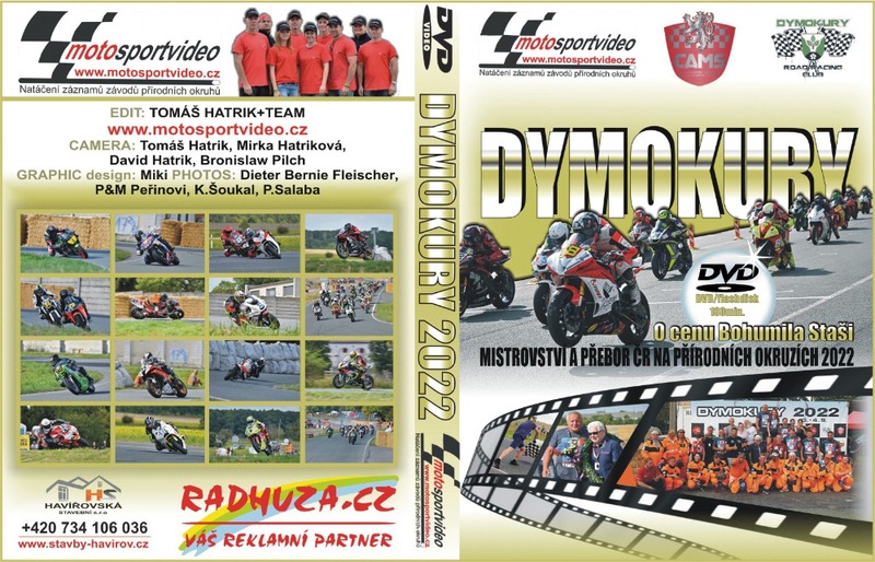 3DVD / Flashdisk Dymokury 2022 od Motosportvidea