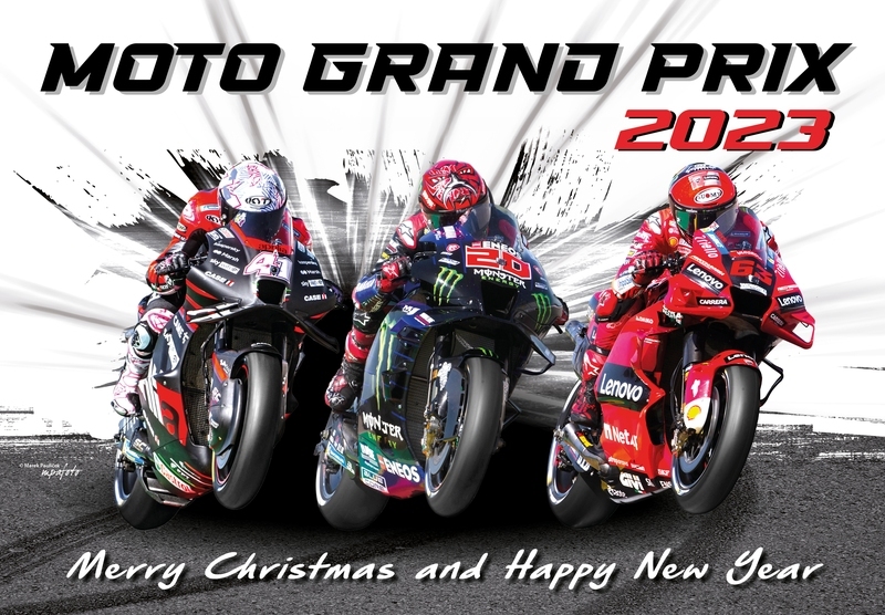 Nástenný a stolný kalendár MotoGP 2023