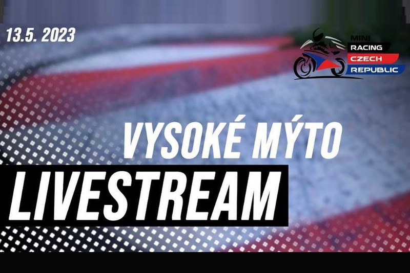 MMČR Miniracing Vysoké Mýto – živé video