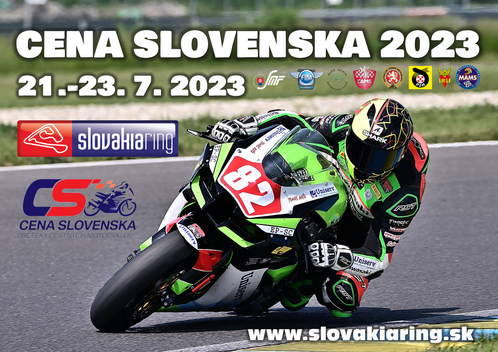 Cena Slovenska 2023 – live timing a výsledky