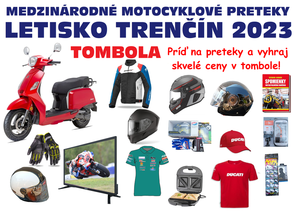 Na pretekoch v Trenčíne je pripravený program pre celé rodiny aj bohatá tombola o skvelé ceny