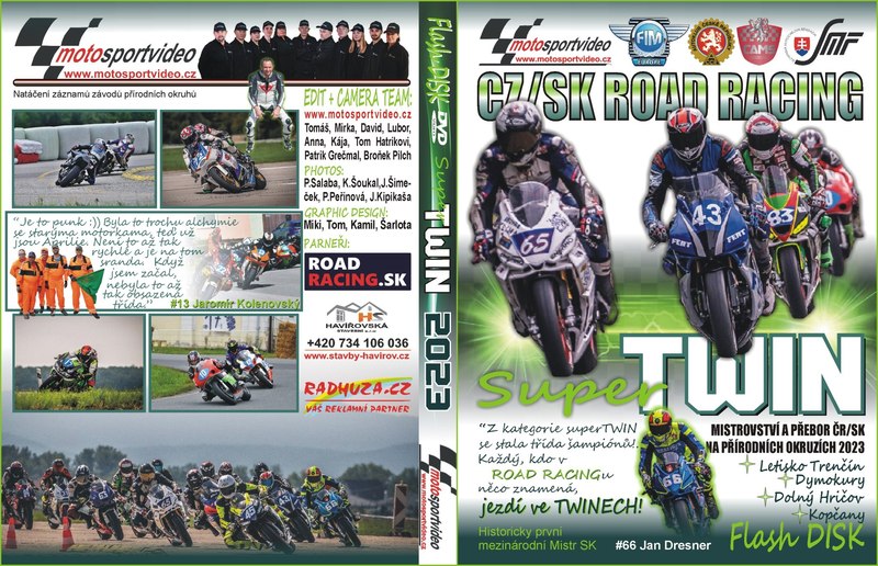 Flashdisk od Motosportvidea – SuperTwin 2023