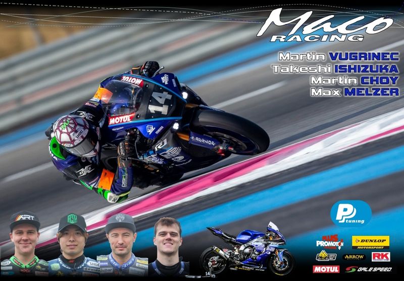 Maco Racing Team na 24-hodinovke v Le Mans 2024