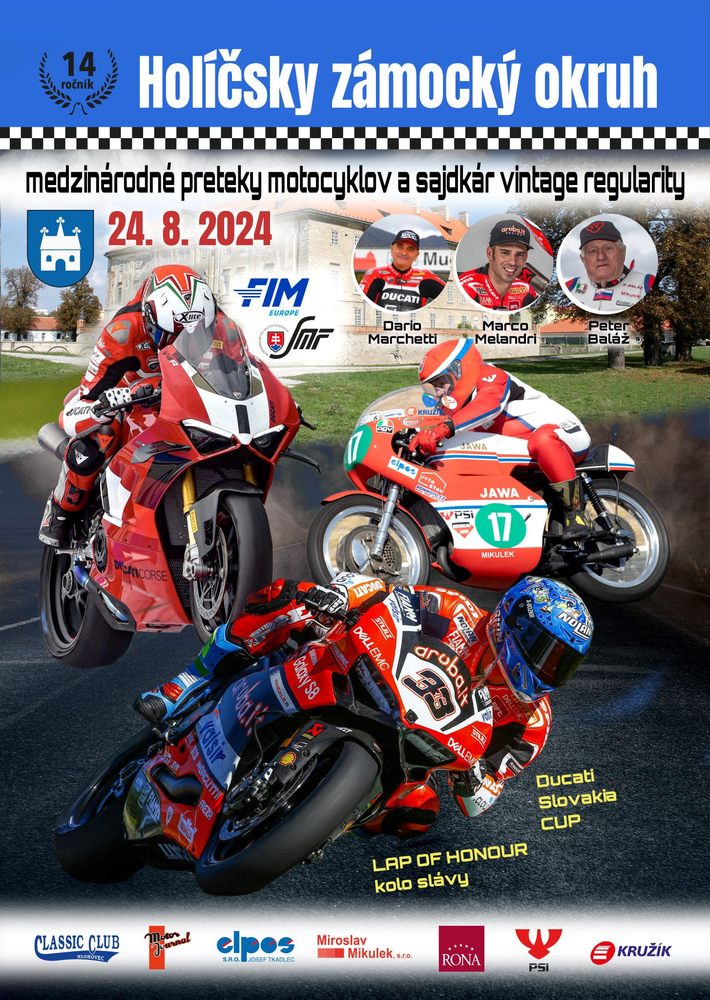 Hviezdou Zámockého okruhu v Holíči bude v roku 2024 Marco Melandri!