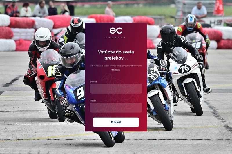 Informácie k novej registrácii na preteky cez systém encross