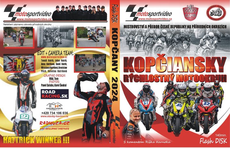 Kopčany 2024 – Flashdisk od Motosportvidea