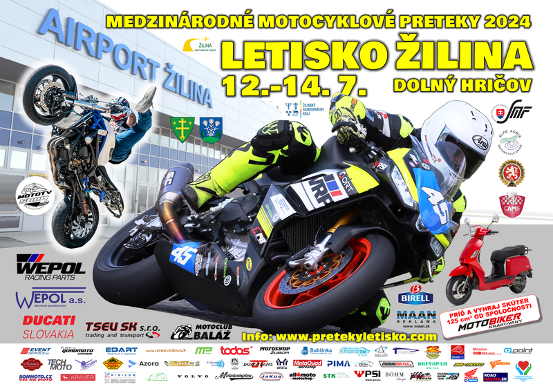 Live timing a výsledky z Dolného Hričova 2024