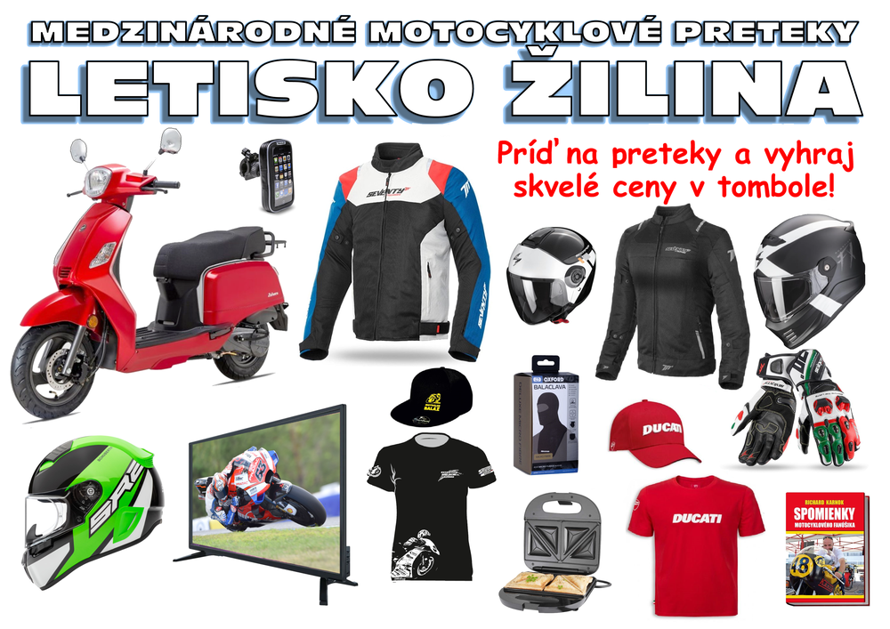 Na pretekoch v Žiline je pripravená bohatá tombola a program pre celú rodinu