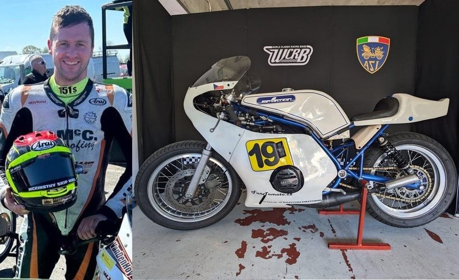 Na Czech TT v Hořiciach sa predstaví Adam McLean na motocykli Sparton