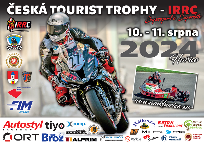 IRRC a ČTT Hořice 2024 – živé video a výsledky