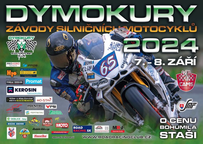 Dymokury 2024 – live timing a výsledky