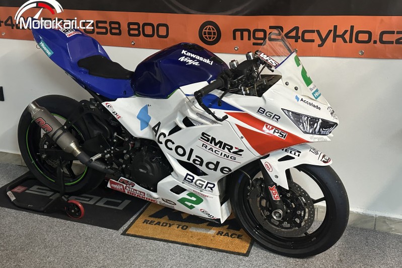 Prodám závodní motocykl Kawasaki Ninja 400